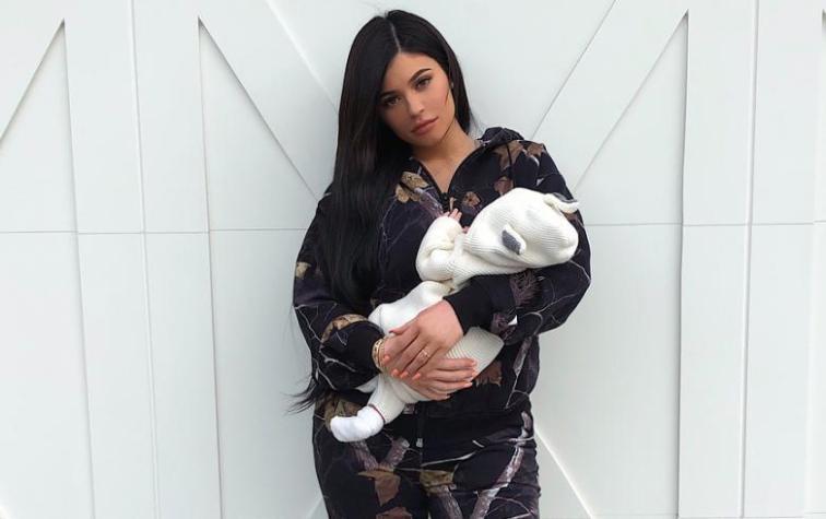 Kylie Jenner compartió la primera foto sin filtro de Stormi