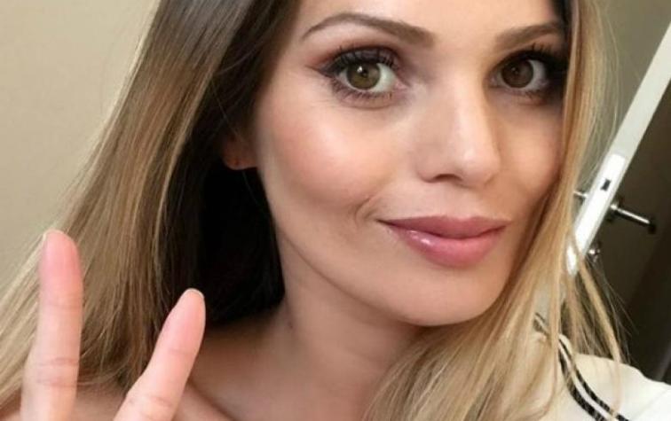 Faloon Larraguibel muestra el rostro de su hija Augusta por primera vez