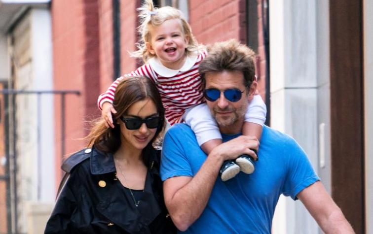 El "matchy matchy" de lujo de Irina Shayk y su hija 
