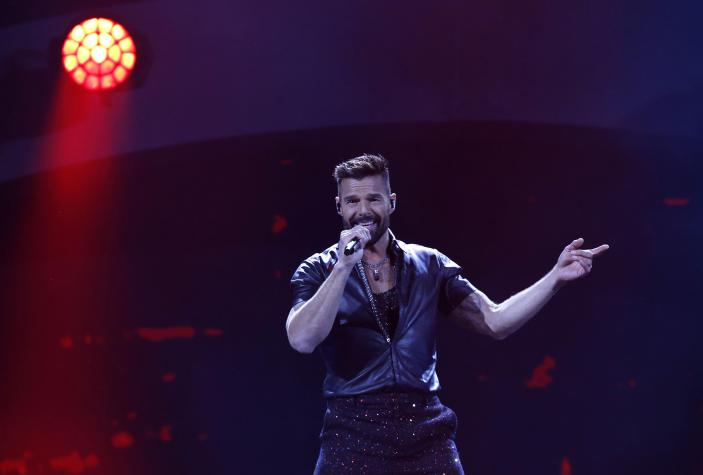 ¡Ricky Martin llena de brillo la Quinta Vergara!
