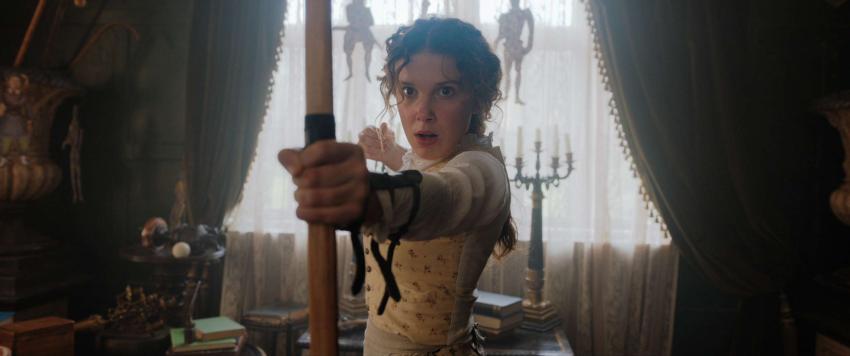 Millie Bobby Brown y las primeras imágenes como "Enola Holmes"