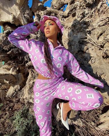 Camila Recabarren hizo caravana cumpleañera para su hija