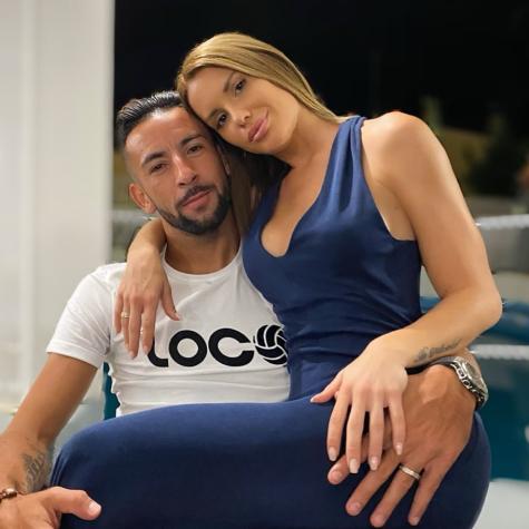 Gala Caldirola y Mauricio Isla se van a vivir a Brasil