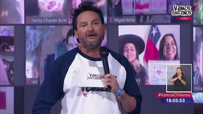 Daniel Fuenzalida reapareció en televisión: "Mi madre está internada"