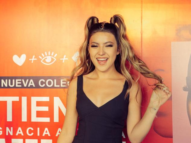 Enamorada y en familia: Ignacia Antonia lanzó su línea de maquillaje
