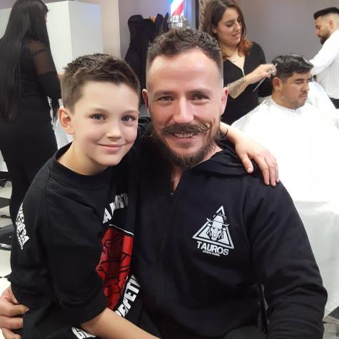 Gonzalo Egas se hizo un enorme tatuaje con el nombre de su hijo