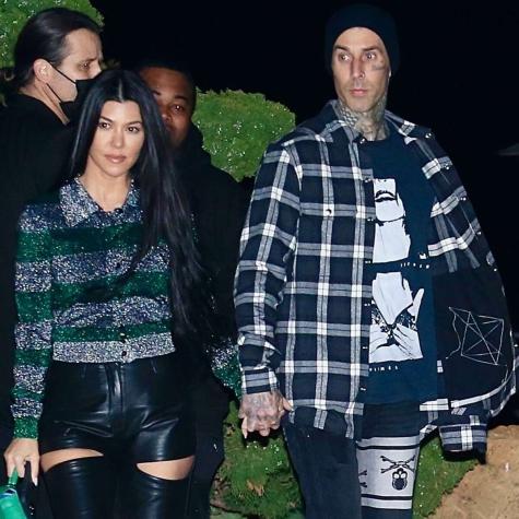 Travis Barker se tatuó el nombre de Kourtney Kardashian en su pecho