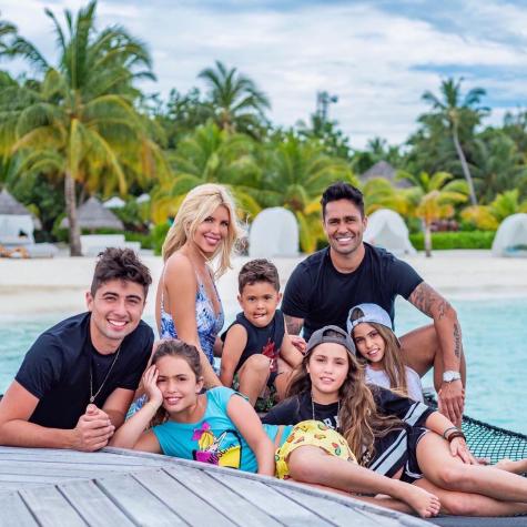Hijo de Coté López y Luis Jiménez aprende karate con ex chico reality