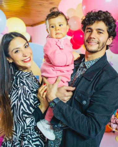 Yamna Lobos celebra el primer año de su hija Agustina