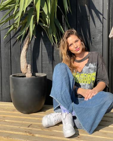 Mayte Rodríguez disfruta del Caribe tras reconciliación amorosa