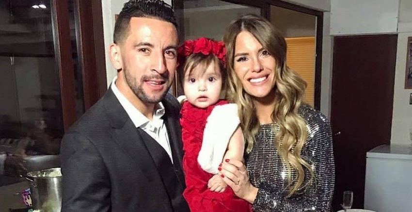 Gala Caldirola y Mauricio Isla celebran el cumpleaños de Luz Elif