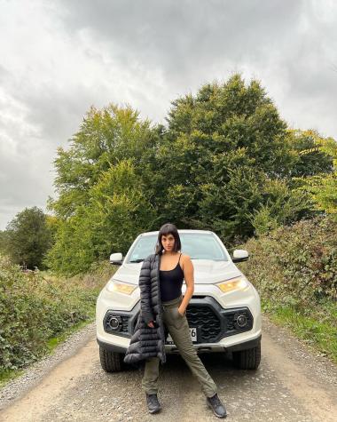Rocío Toscano muestra lo grande que están sus mellizos