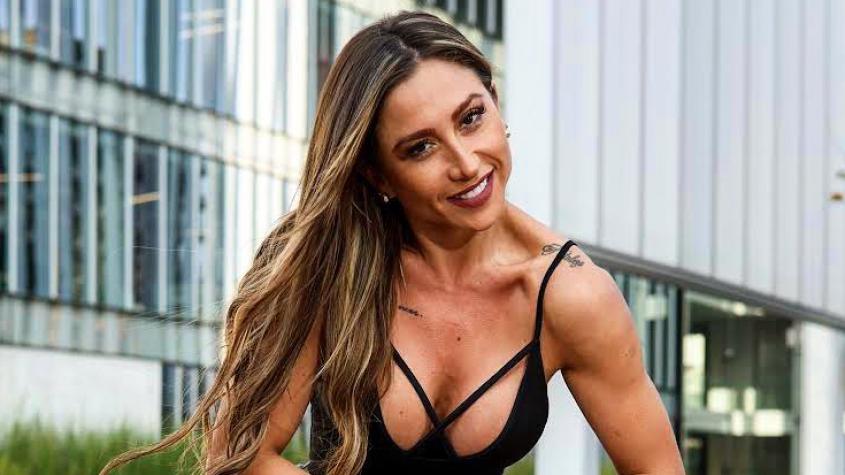 Luli celebra sus 35 años con torta de ella misma