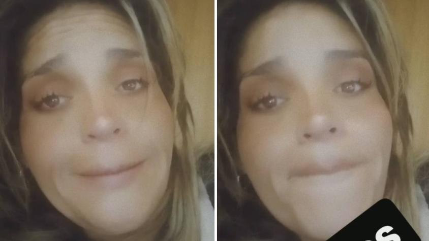 Kathy Orellana muestra su tristeza por no estar con su hijo este 18 de septiembre