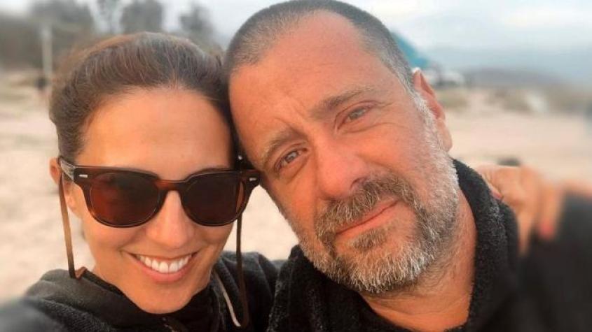 Luz Valdivieso y Marcial Tagle tuvieron íntimo reencuentro en Premios Caleuche