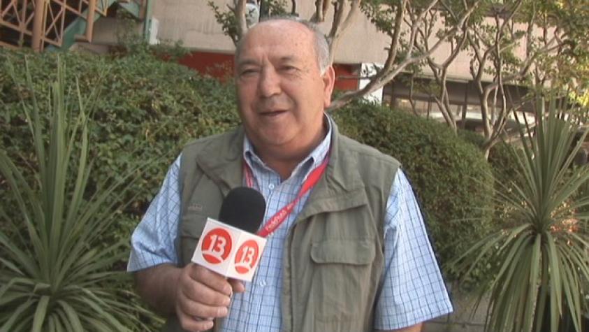 Alipio Vera falleció a los 77 años, recordado periodista de Canal 13