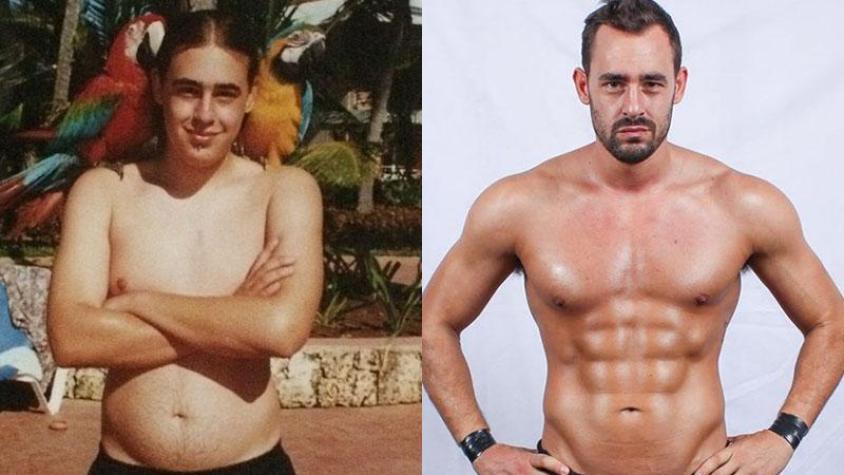 13 radicales “antes y después” de famosos chilenos