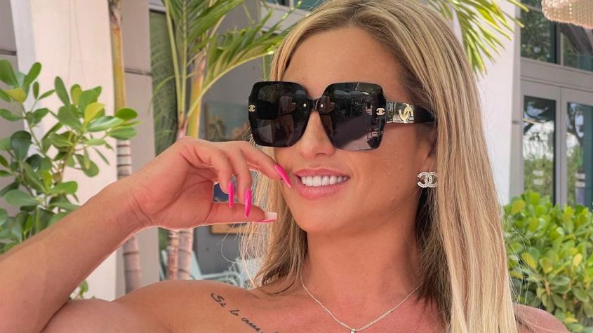 "No hay límite": Nicole Moreno sorprende con bikinazo desde Miami