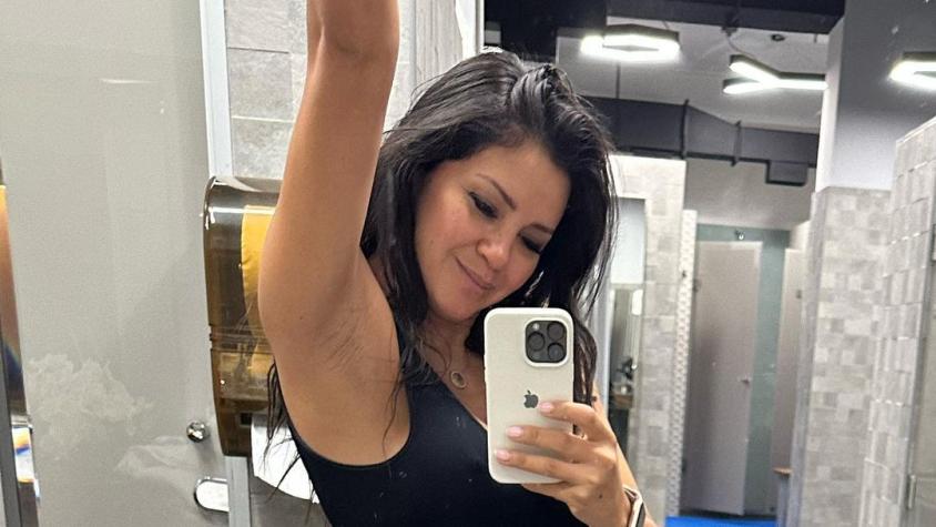"Cuenta regresiva": Mariuxi Domínguez cumple 9 meses de embarazo con desnudo total