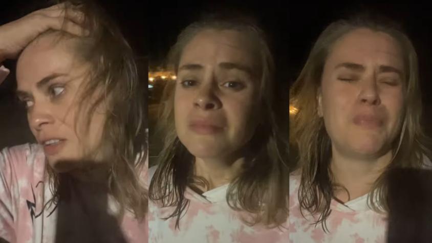 El desconsolador llanto de Eliana Albasetti tras ser víctima de robo en su santuario