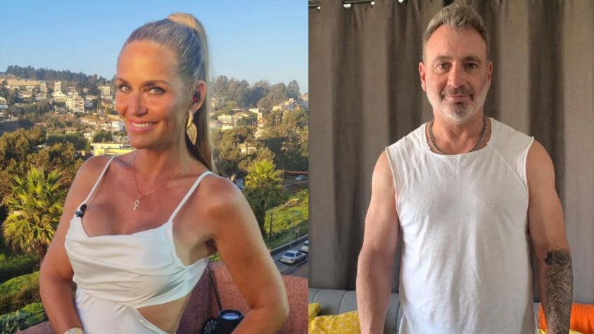 Kenita Larraín reaccionó a rumores de romance con Marcelo Barticciotto: "Hablando de triángulos amorosos..."