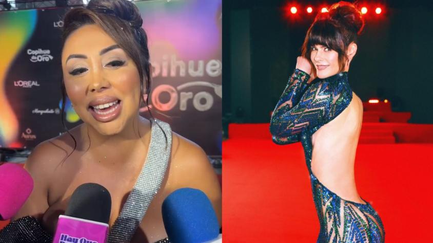 Naya Fácil se sinceró sobre si utilizará o no lujoso vestido de Tonka Tomicic en la "Gala del Pueblo"