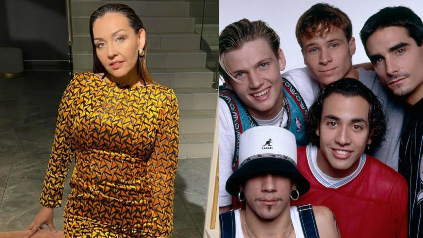 Denisse Malebrán reveló desconocido encuentro con integrante de Backstreet Boys: "Se enamoró"