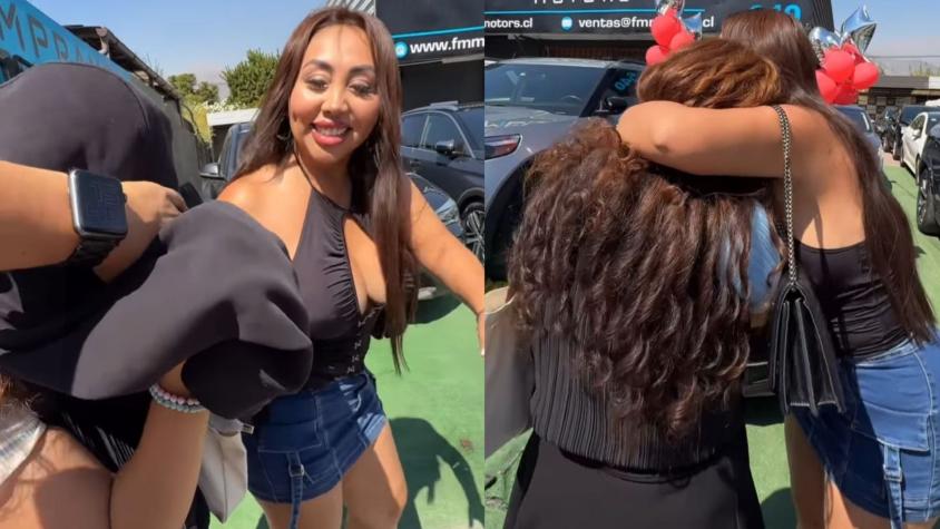 "Me costó conseguirlo": El millonario regalo con el que Naya Fácil sorprendió a su hermana en su cumpleaños