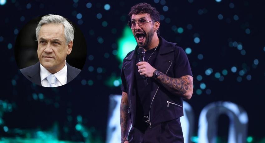 Las reacciones que dejó ácido chiste de Edo Caroe sobre el fallecido ex presidente Sebastián Piñera