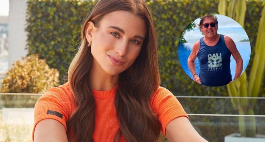 Emeterio Ureta reapareció en redes sociales con su hija tras sufrir un pre infarto