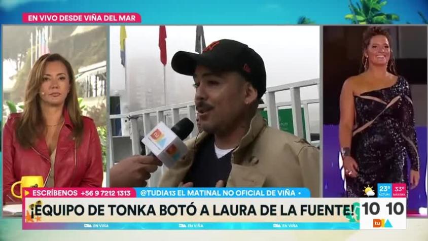 La respuesta del equipo de Tonka Tomicic tras empujón a Laura de la Fuente