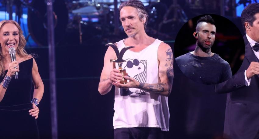 Show de Incubus en Viña vuelve tendencia a Adam Levine: le dijeron de todo