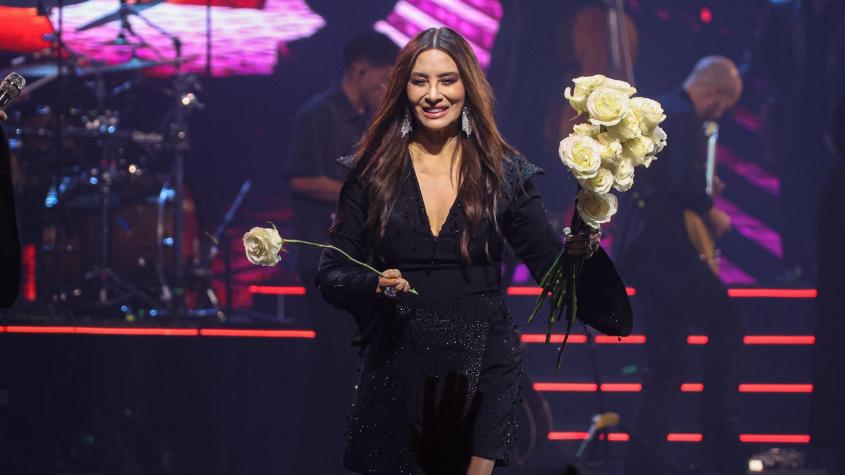Subieron al escenario de Viña: quiénes son los hijos de Myriam Hernández