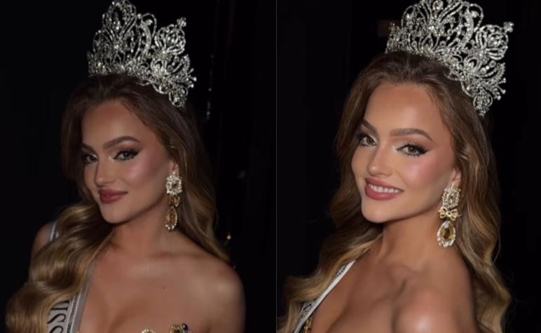 "Lo di todo": Nieta de Eli de Caso triunfa y se corona como Miss Universo Santiago 