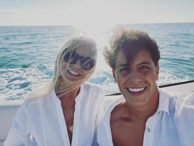 "Me alegra que tu hijo siga contigo": Cecilia Bolocco recordó la dura etapa que vivió con Máximo Menem a través de emotivas postales
