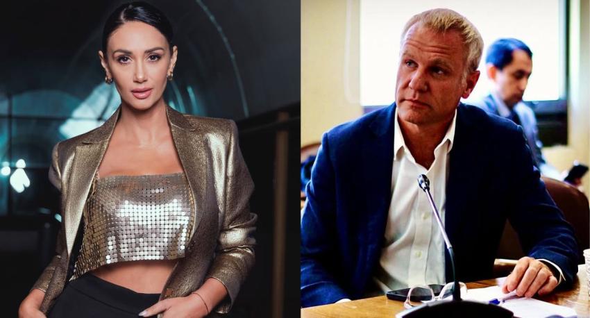 Pamela Díaz y Felipe Kast posan por primera vez juntos en un evento social