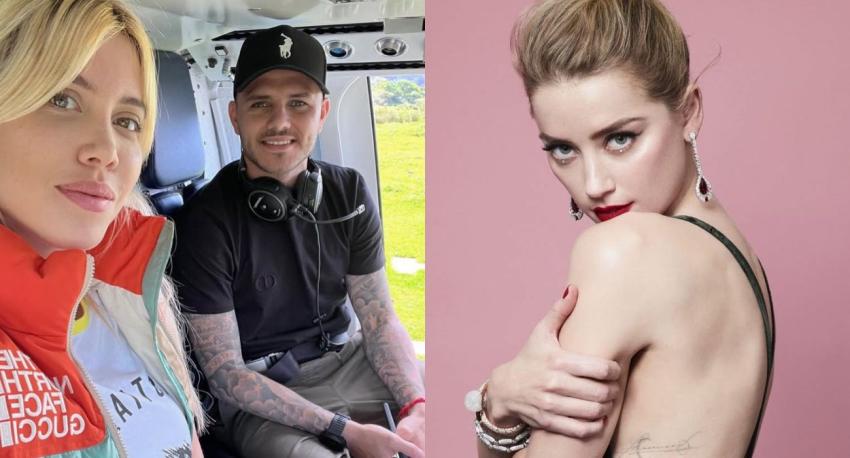 Divorcio con glamour: el look de Wanda Nara al estilo Amber Heard en su separación de Icardi