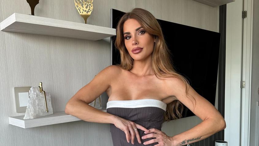 Gala Caldirola se tatuó para recuperar a famosa ex pareja: "Te quiero..."