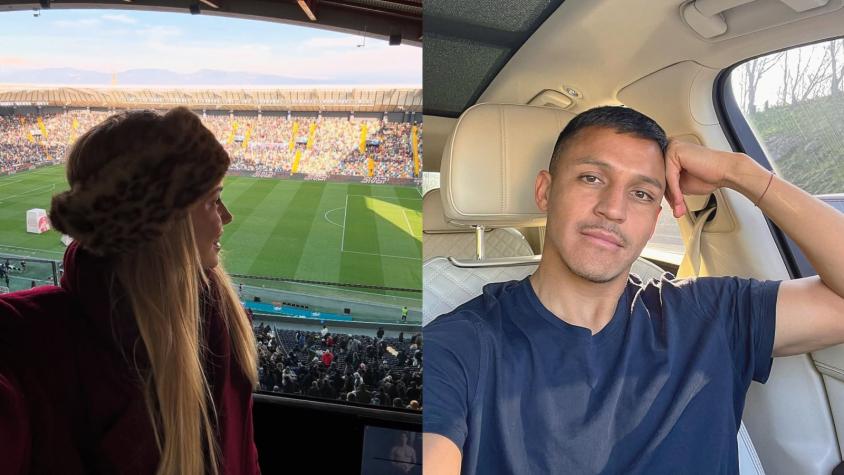 Alexis Sánchez / Alexandra Litvinova - Instagram