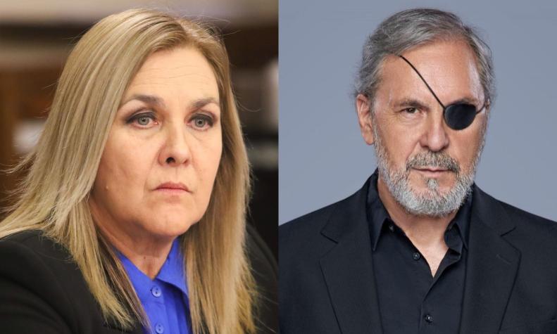Santiago Pavlovic y Pamela Jiles | Agencia Uno