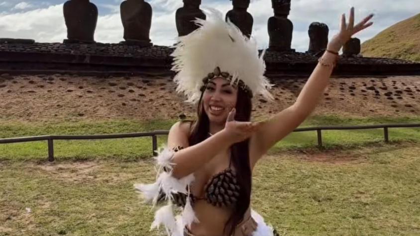 Naya Fácil compartió detalles de su reencuentro con misterioso galán rapa nui: "Nunca nadie..."