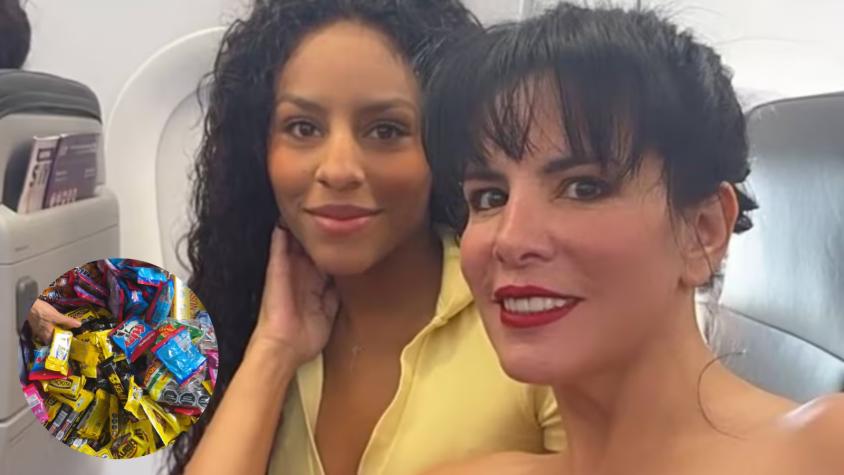 Una maleta entera: Estos son todos los productos chilenos que Anita Alvarado llevó para sus hijas en Australia