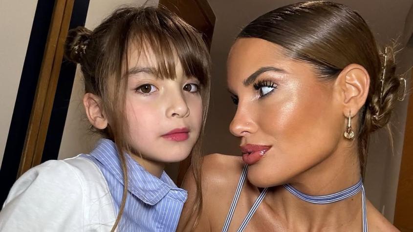Hija de Gala Caldirola y Mauricio Isla cumplió importante sueño a su corta edad