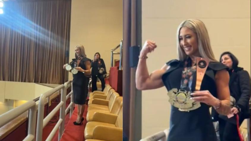 Nicole Moreno agradece importante reconocimiento en el Congreso: “Por mis logros alcanzados”