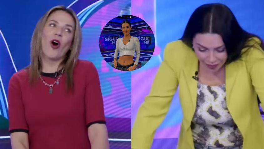 La broma de Julia Vial que descolocó a Daniela Aránguiz: la acusó de sacar a compañera del programa