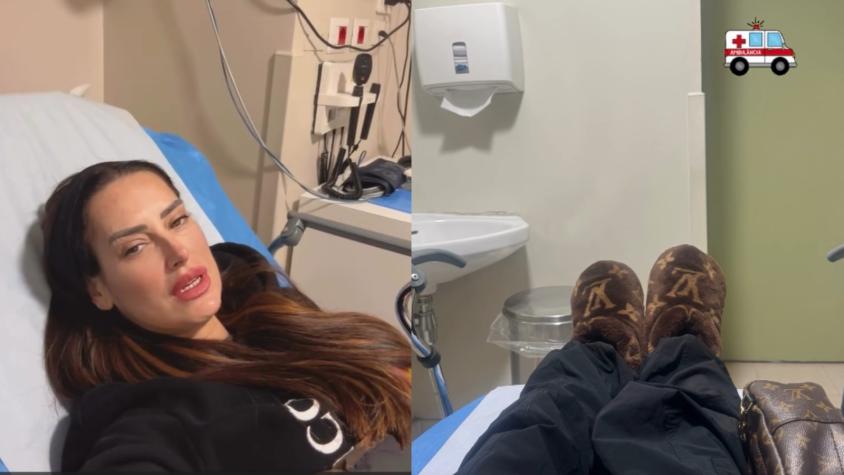 Adriana Barrientos preocupó a sus seguidores con registros desde la clínica: horas más tarde reveló diagnóstico