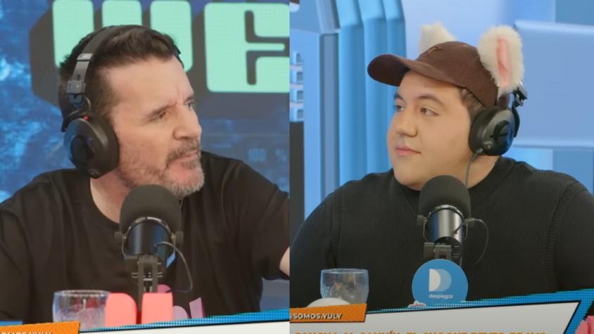 El desubicado comentario físico que Vasco Moulian le hizo a Danilo 21: el influencer respondió sin piedad