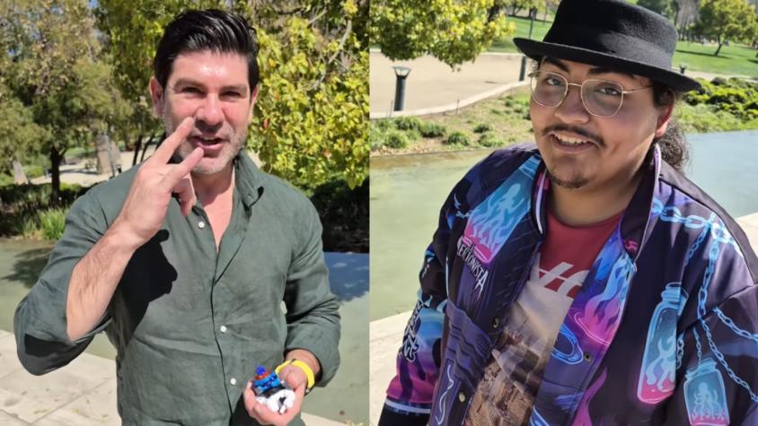 El crossover que nadie esperaba: "El Coleccionista" y el "Matador" Salas se enfrentaron en batalla de Beyblade