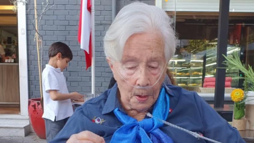 Familia de Delfina Guzmán aclara estado de salud de la actriz tras comentada foto: "Hay que pensar que tiene 97 años"