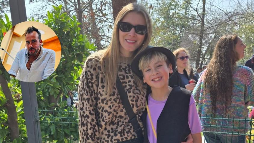 Carla Jara y su hijo con Francisco Kaminski - Instagram